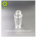 50ml luxury beard balm transparent colored cosmetic container Thin-walled glass bottle with press dropper